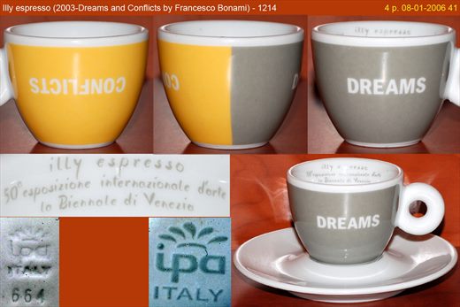 Illy espresso (2003-Dreams and Conflicts by Francesco Bonami) (IPA)