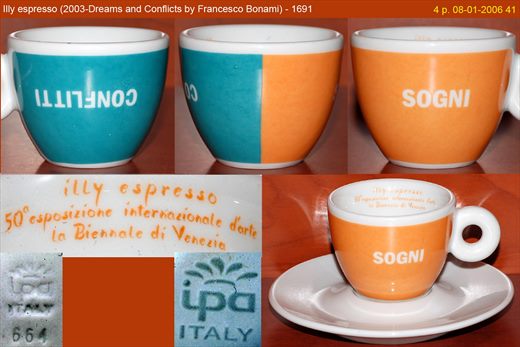 Illy espresso (2003-Dreams and Conflicts by Francesco Bonami) (IPA)