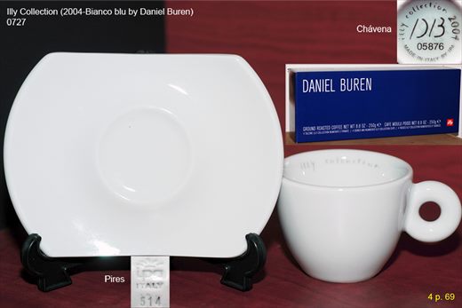 Illy Collection (2004-Bianco blu by Daniel Buren) (IPA)