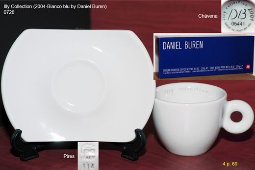 Illy Collection (2004-Bianco blu by Daniel Buren) (IPA)