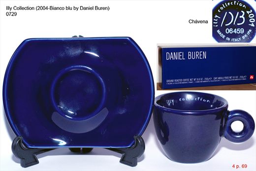 Illy Collection (2004-Bianco blu by Daniel Buren) (IPA)
