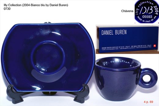 Illy Collection (2004-Bianco blu by Daniel Buren) (IPA)