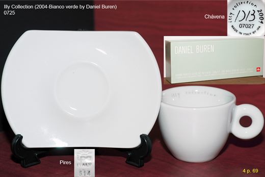 Illy Collection (2004-Bianco verde by Daniel Buren) (IPA)