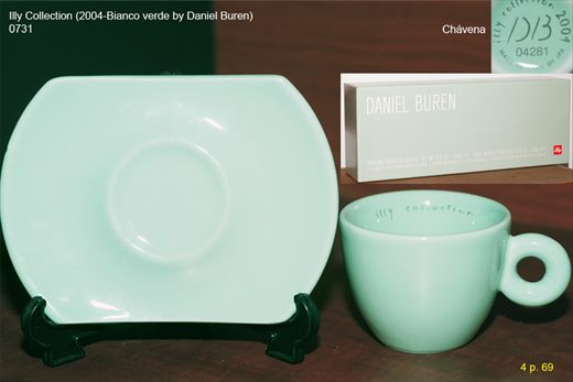 Illy Collection (2004-Bianco verde by Daniel Buren) (IPA)