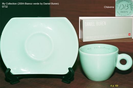 Illy Collection (2004-Bianco verde by Daniel Buren) (IPA)