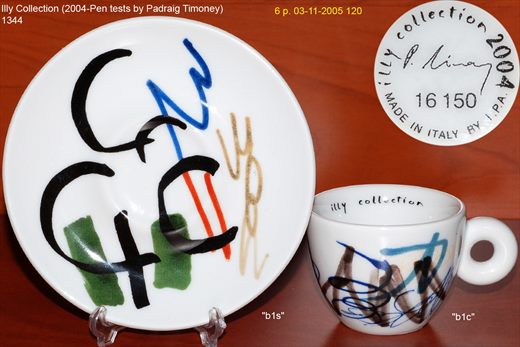 Illy Collection (2004-Pen tests by Padraig Timoney) (IPA)