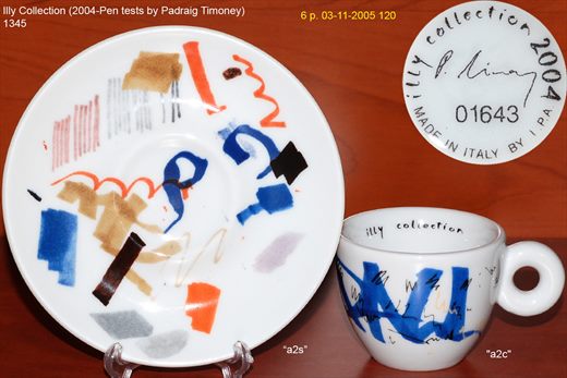 Illy Collection (2004-Pen tests by Padraig Timoney) (IPA)