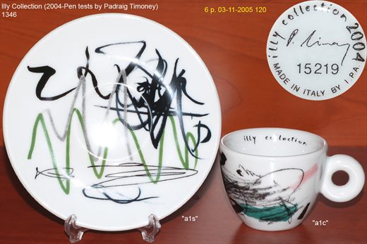 Illy Collection (2004-Pen tests by Padraig Timoney) (IPA)