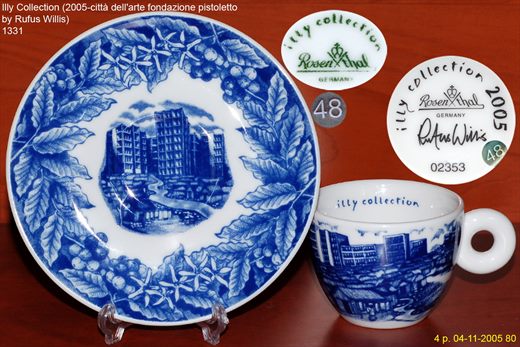 Illy Collection (2005-citta dellarte fondazione pistoletto by Rufus Willis) (Rosenthal)