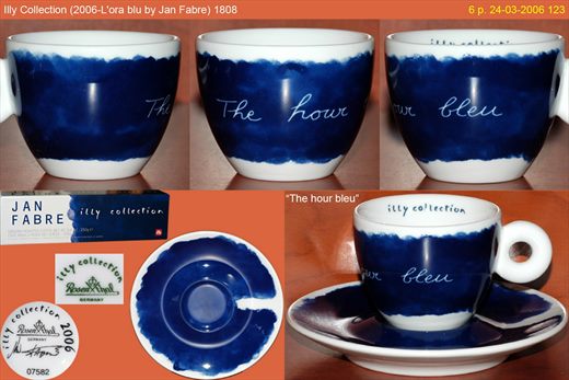 Illy Collection (2006-Lora blu by Jan Fabre) (Rosenthal)