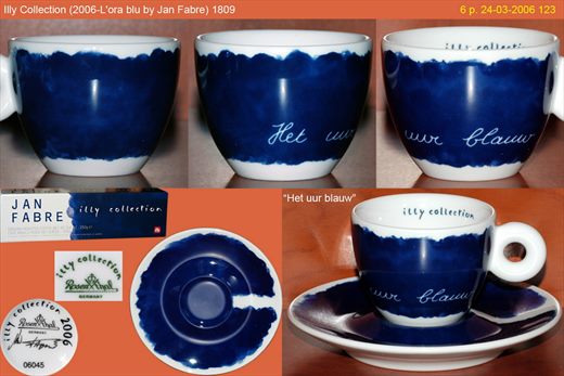 Illy Collection (2006-Lora blu by Jan Fabre) (Rosenthal)