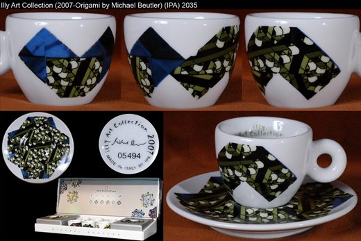 Illy Art Collection (2007-Origami by Michael Beutler) (IPA)