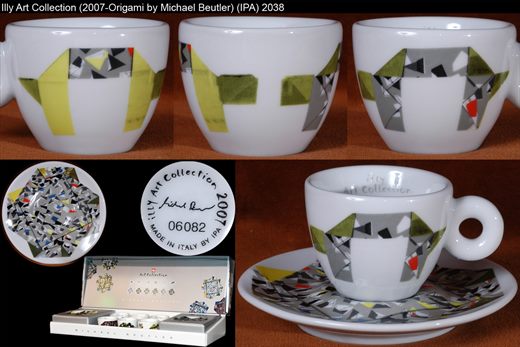 Illy Art Collection (2007-Origami by Michael Beutler) (IPA)