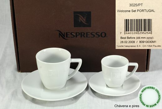 Nespresso 3025-PT Welcome Set Portugal 2009