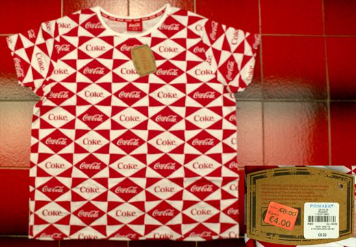 Coca-Cola - T-Shirt Primark XL