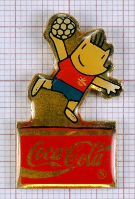 Coca-Cola - Cobi (Bacerlona 1992) futebol