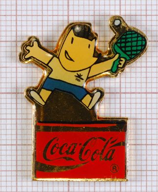 Coca-Cola - Cobi (Bacerlona 1992) ping-pong