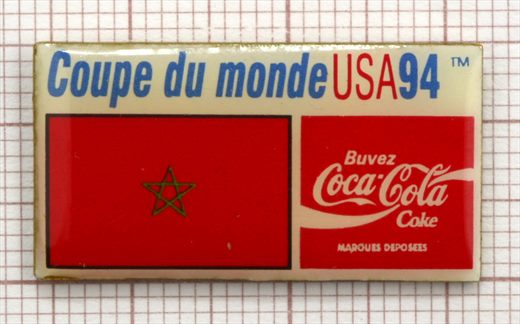 Coca-Cola - Coupe du monde USA 94 (Morocco)