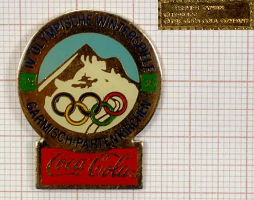 Coca-Cola - Garmisch-Partenkirchen 1936