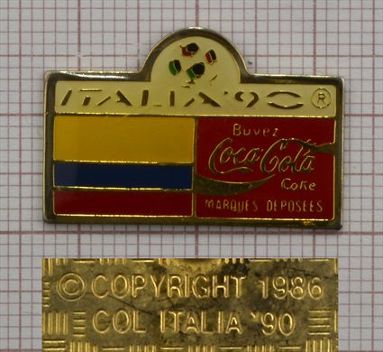 Coca-Cola - Italia 90 (Colombia)