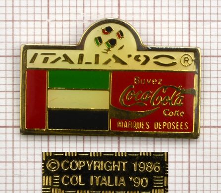 Coca-Cola - Italia 90 (United Arab Emirates)