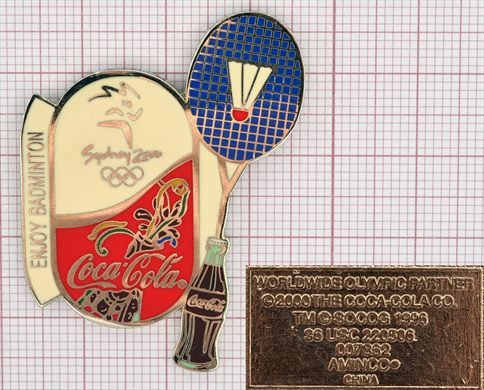 Coca-Cola - Sydney 2000 - Enjoy Badminton