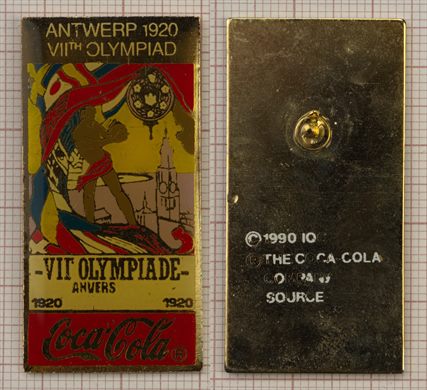 Coca-Cola - Antwerp 1920 Jogos Olimpicos