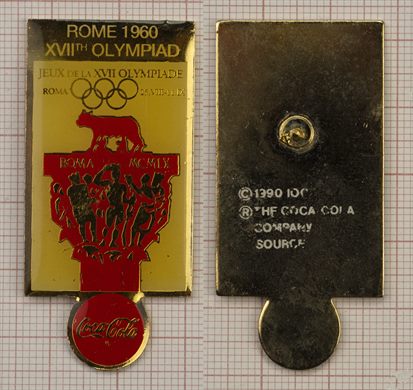 Coca-Cola - Rome 1960 Jogos Olimpicos