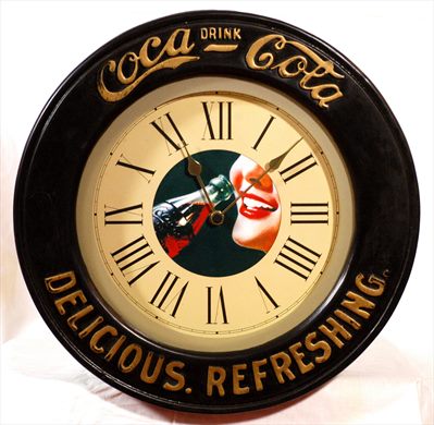 Coca-Cola - Relogio parede