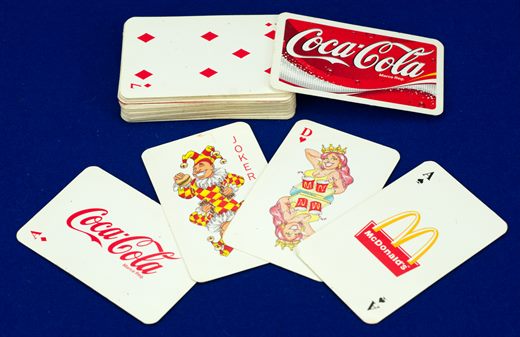 Coca-Cola - Baralho McDonald's