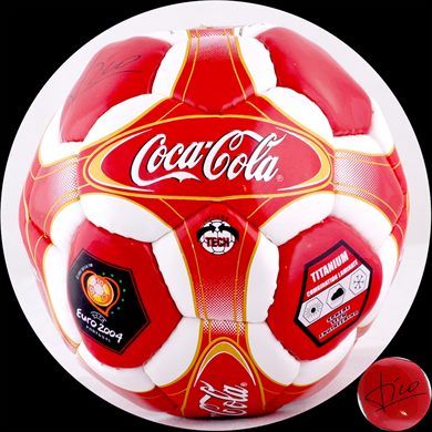 Coca-Cola - bola pequena - Euro 2004