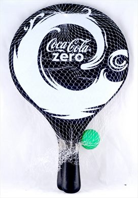 Coca-Cola - raquetes de praia - Zero