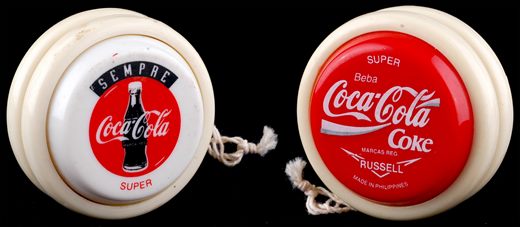 Coca-Cola - ioio branco (Russell)