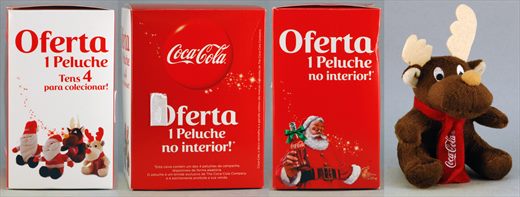 Coca-Cola - Peluche (Alce castanho) (2)