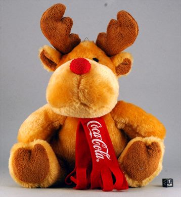 Coca-Cola - Peluche (Alce castanho)