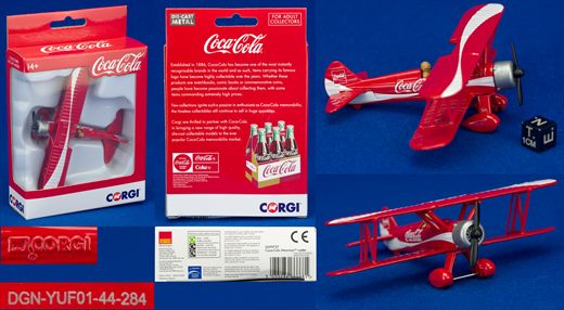 Coca-Cola - Stearman cadet DGN-YUF01-44-284 GS99727