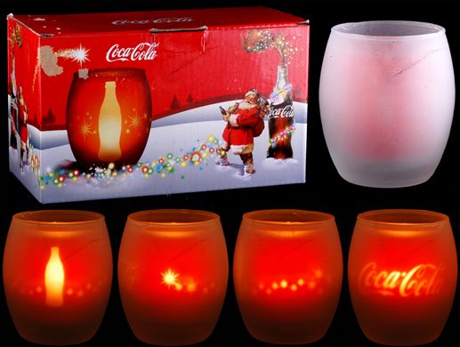 Coca-Cola - Vaso para vela