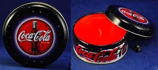 Coca-Cola - vela vermelha Natal