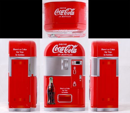 Coca-Cola - Caixa metalica - Frigorifico