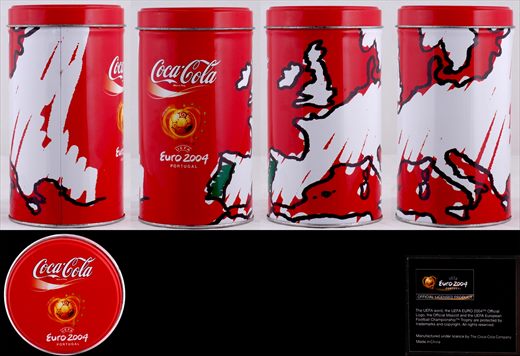 Coca-Cola - Lata - Euro 2004