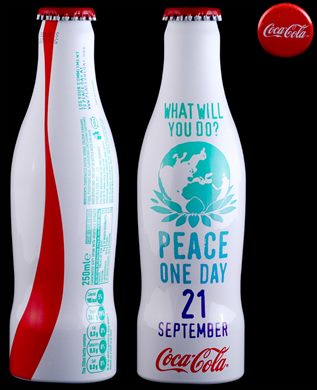 Reino Unido - Coca-Cola Classic - Peace One Day - 2007