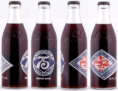 EUA Ohio Cincinnati - Coca-Cola 75 aniversario 10 Fl.Oz.