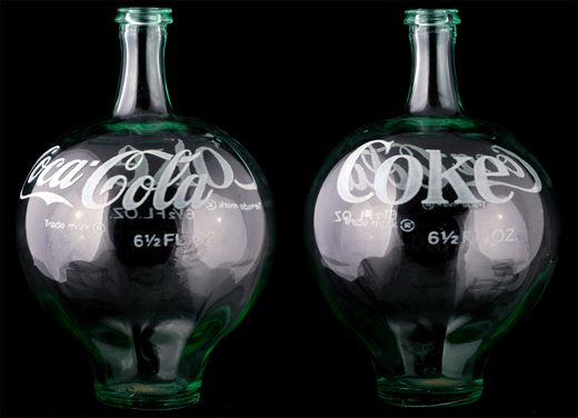 EUA - Coca-Cola modificada (vidro soprado)