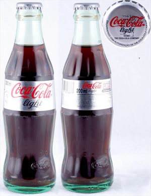 Portugal - Coca-Cola light 200ml - vidro verde