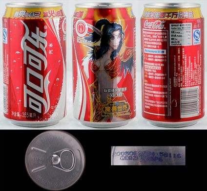 China - Coca-Cola Classic World of Warcraft 355ml - 2005-06-07