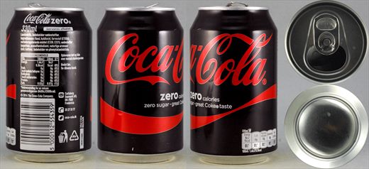 Dinamarca - Coca-Cola zero 330ml