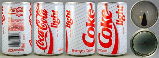 Espanha - Coca-Cola light 32cl 1989