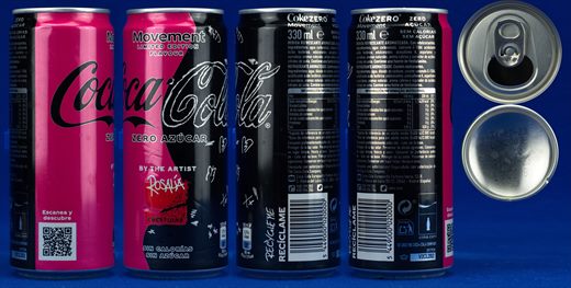 Espanha - Coca-Cola Zero Azucar - Movement 330ml 2023