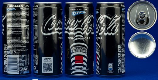 Espanha - Coca-Cola Zero Oreo limited edition 330ml