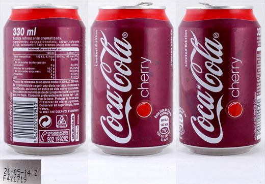 Espanha - Coca-Cola Cherry 2014-05-21